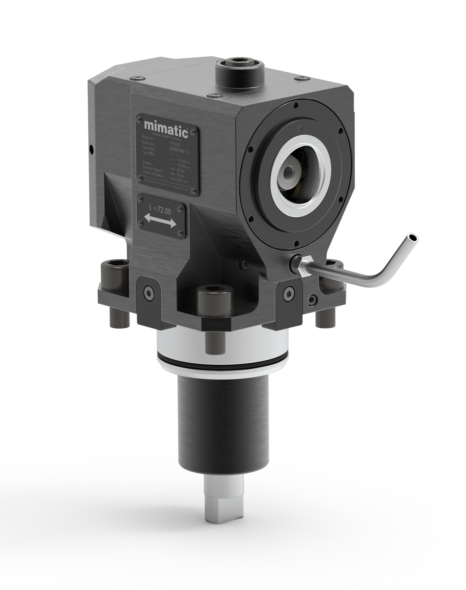 Angetriebenes Werkzeug BMT65 Winkel-Einheit 90° Angetriebenes Werkzeug BMT65 Winkel-Einheit 90°