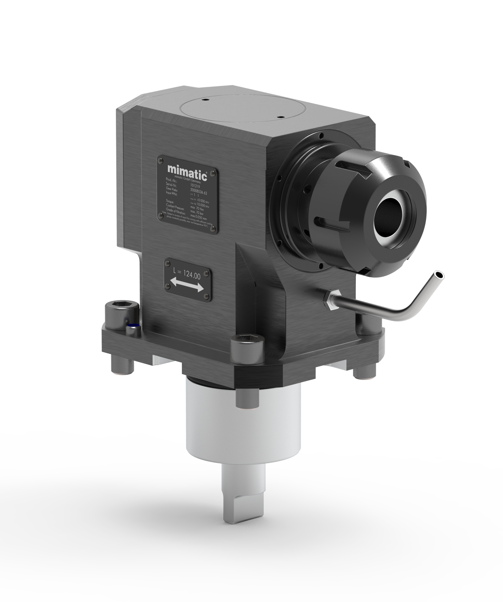 Angetriebenes Werkzeug BMT60 Winkel-Einheit 90° Angetriebenes Werkzeug BMT60 Winkel-Einheit 90°