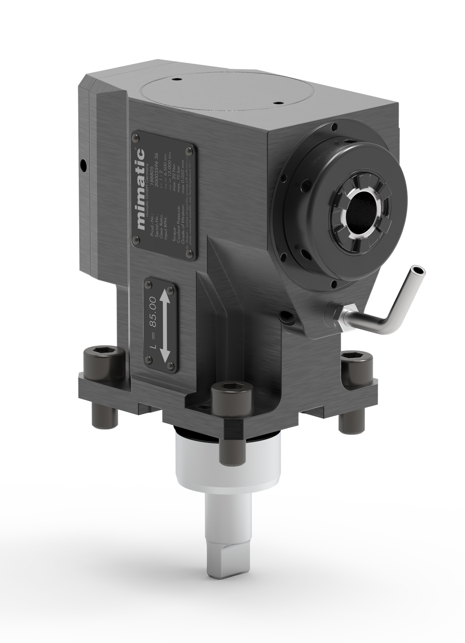 Angetriebenes Werkzeug BMT40 Winkel-Einheit 90° Angetriebenes Werkzeug BMT40 Winkel-Einheit 90°