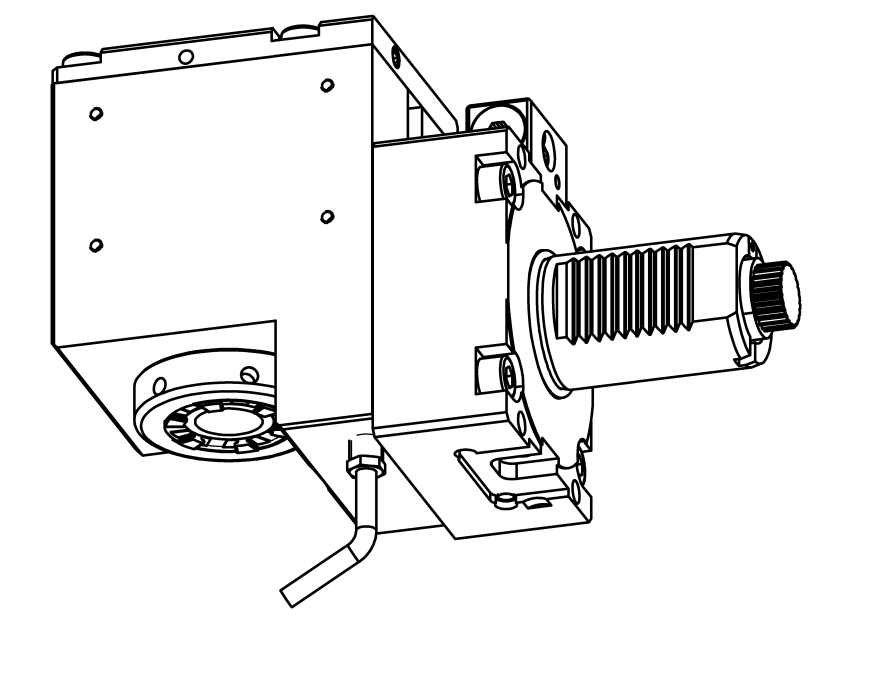 Angetriebenes Werkzeug VDI40 DIN5480
Winkel-Einheit 90°, versetzt Angetriebenes Werkzeug VDI40 DIN5480
Winkel-Einheit 90°, versetzt