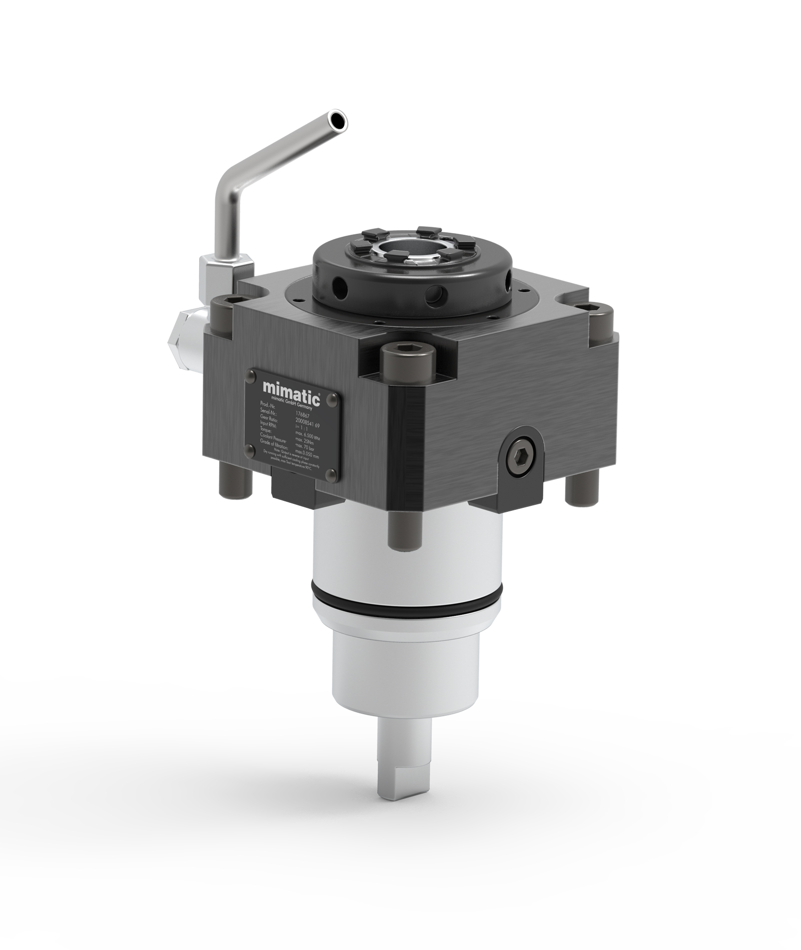 Angetriebenes Werkzeug BMT85 Winkelschwenkeinheit +/- 107° Angetriebenes Werkzeug BMT85 Winkelschwenkeinheit +/- 107°