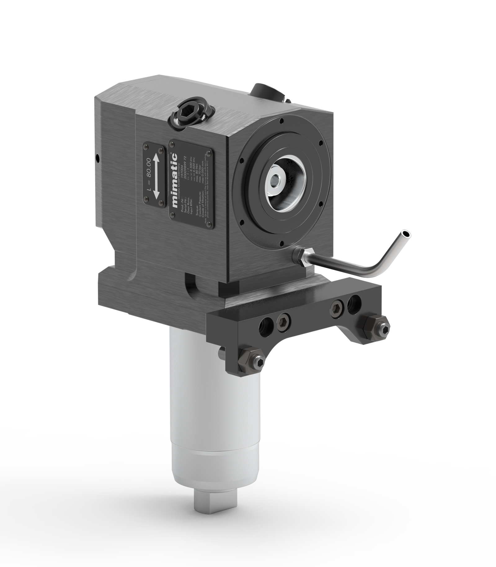 Angetriebenes Werkzeug VDI50 Winkel-Einheit 90° Angetriebenes Werkzeug VDI50 Winkel-Einheit 90°