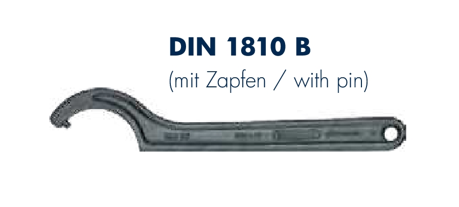 Hakenschlüssel 58/62 Zapfen Ø5 Hakenschlüssel 58/62 Zapfen Ø5