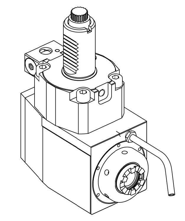 Angetriebenes Werkzeug VDI30 DIN5480
Winkel-Einheit 90° Angetriebenes Werkzeug VDI30 DIN5480
Winkel-Einheit 90°
