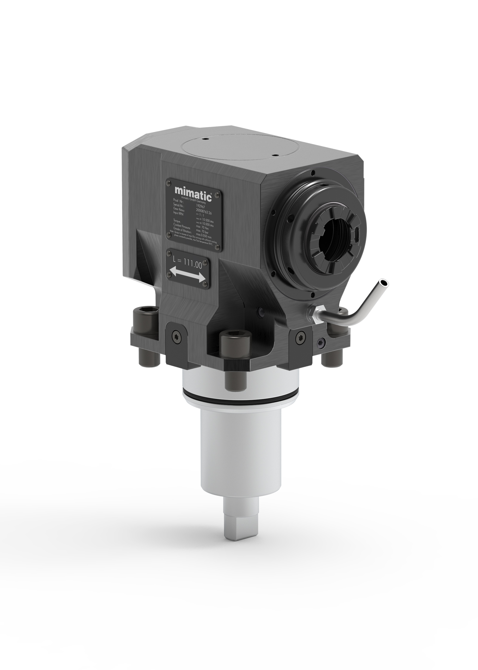 Angetriebenes Werkzeug BMT65 Winkel-Einheit 90° Angetriebenes Werkzeug BMT65 Winkel-Einheit 90°