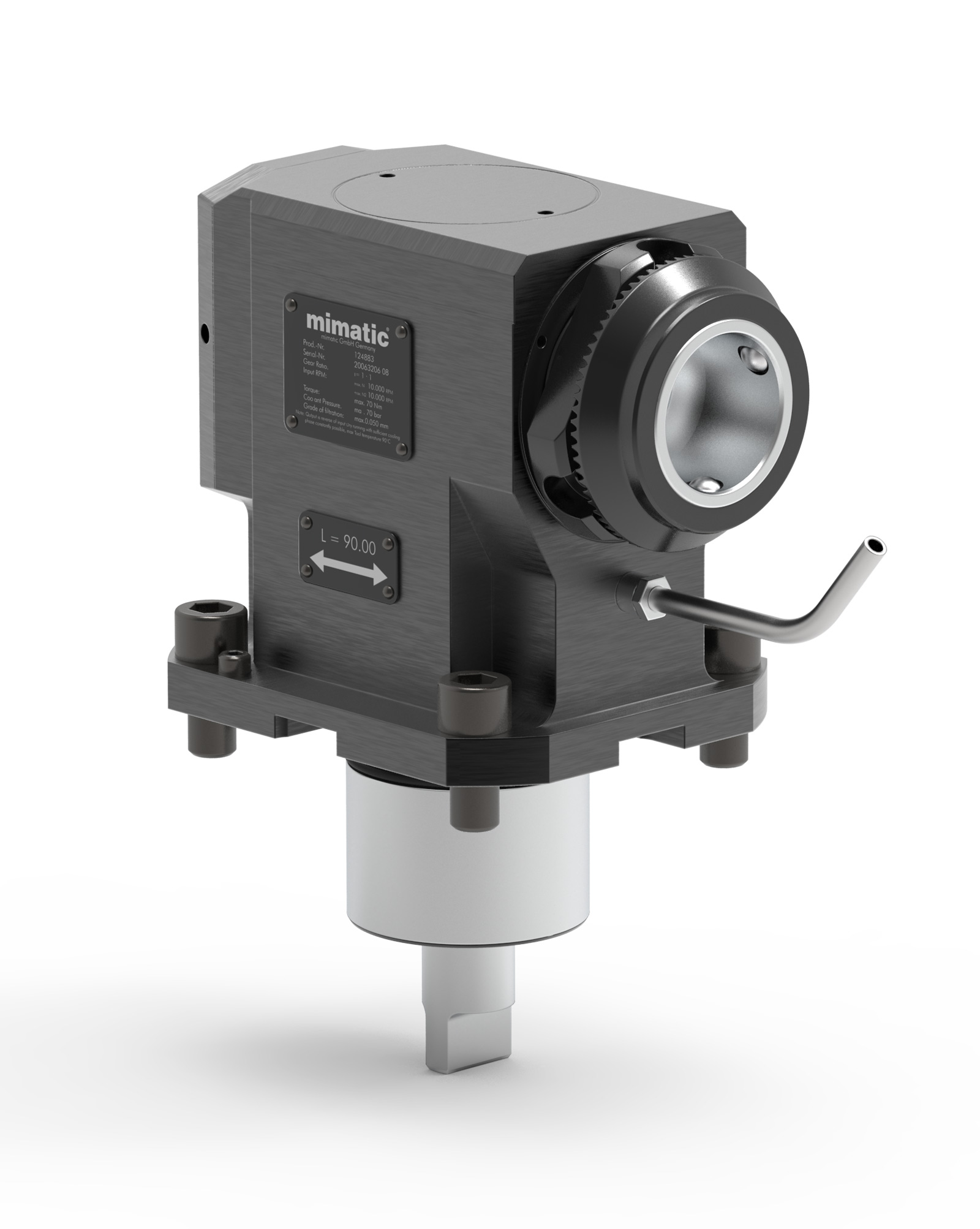 Angetriebenes Werkzeug BMT60 Winkel-Einheit 90° Angetriebenes Werkzeug BMT60 Winkel-Einheit 90°