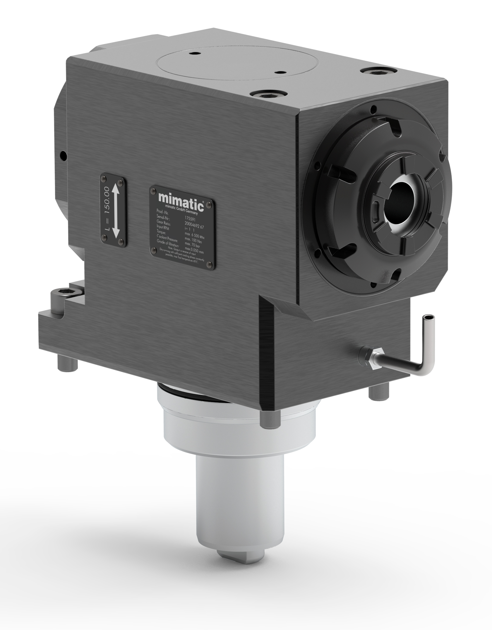 Angetriebenes Werkzeug BMT80 Winkel-Einheit 90° Angetriebenes Werkzeug BMT80 Winkel-Einheit 90°