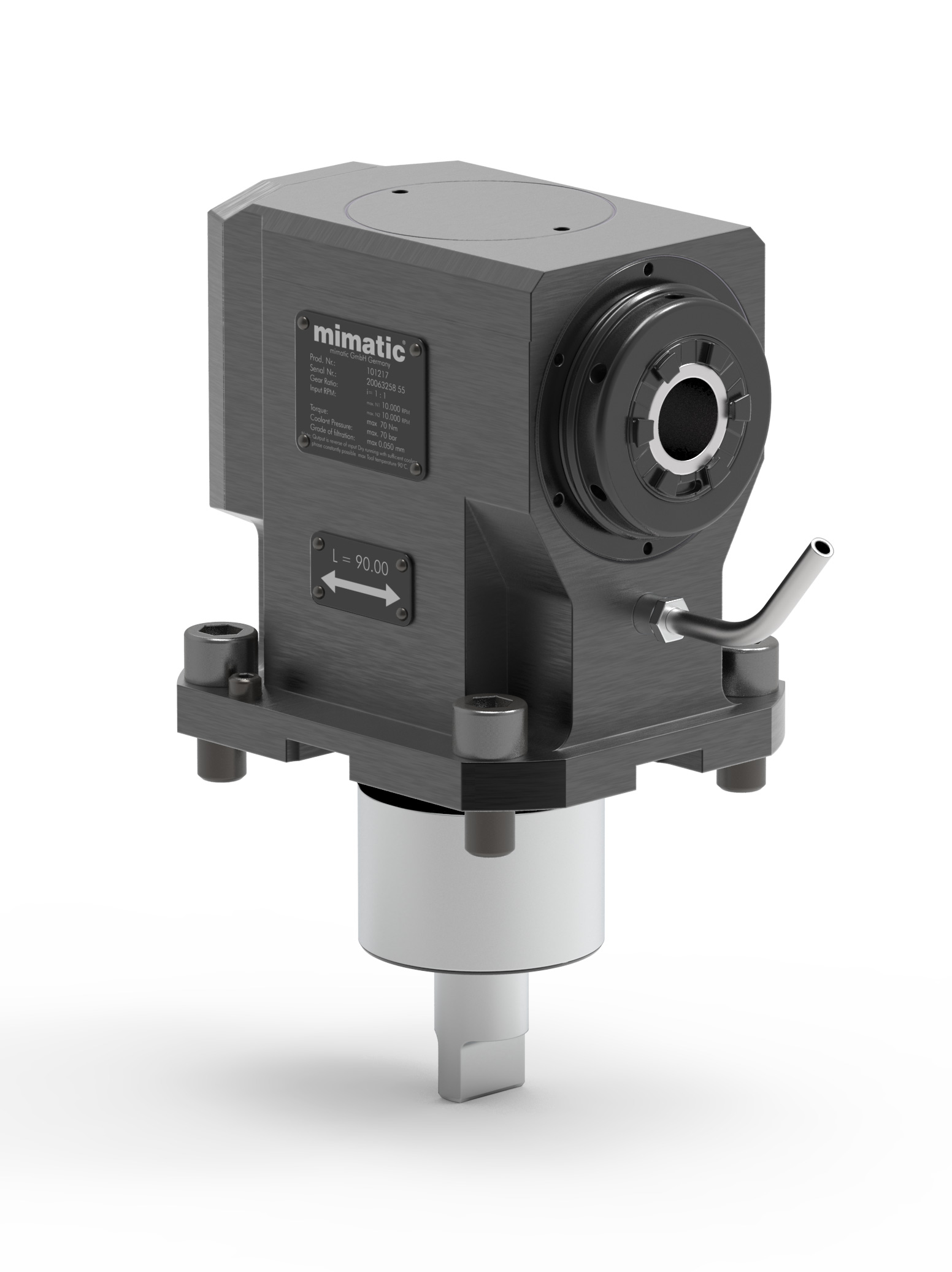 Angetriebenes Werkzeug BMT60 Winkel-Einheit 90° Angetriebenes Werkzeug BMT60 Winkel-Einheit 90°