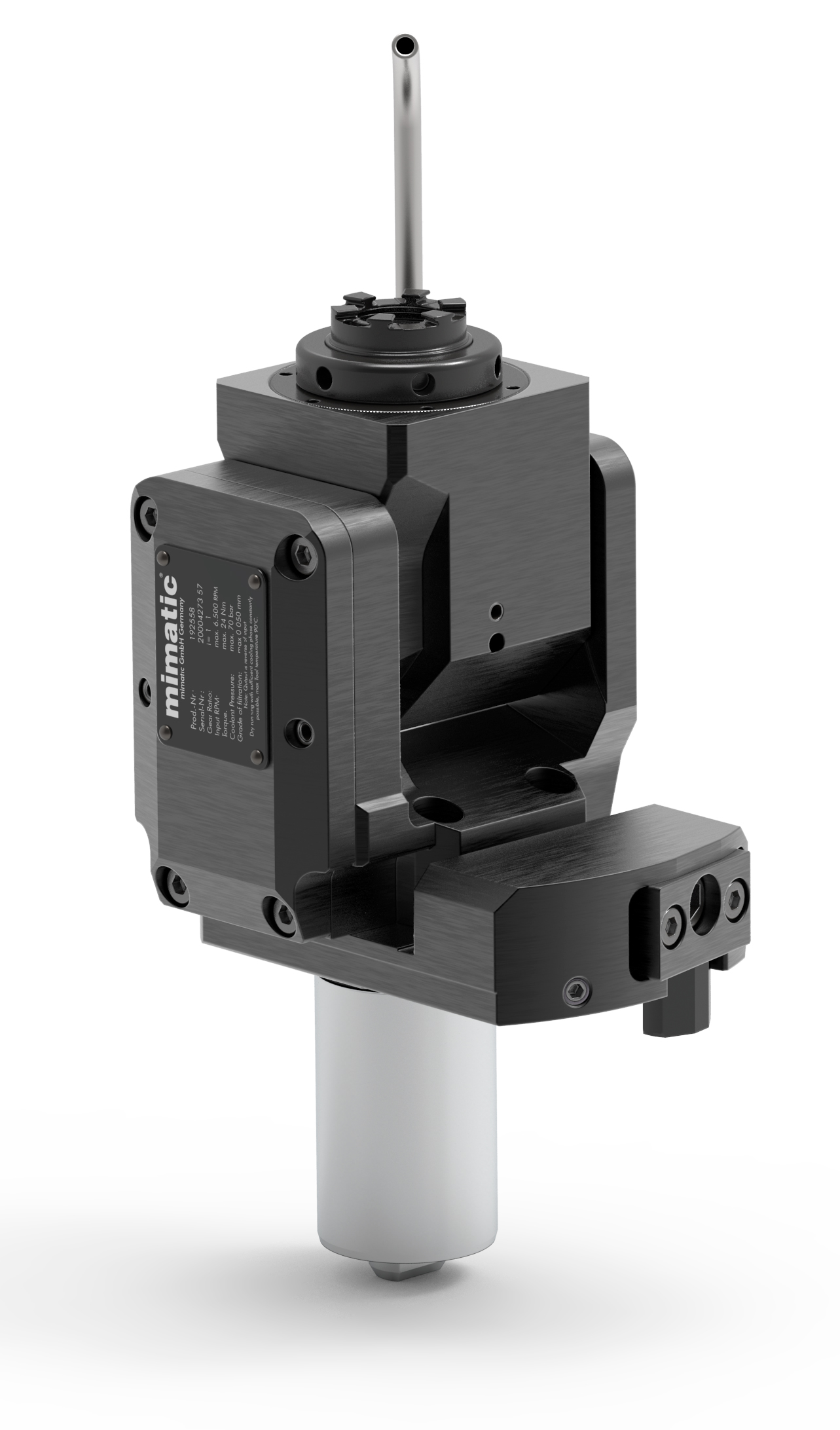 Angetriebenes Werkzeug VDI40 Winkelschwenkeinheit +/- 107° Angetriebenes Werkzeug VDI40 Winkelschwenkeinheit +/- 107°