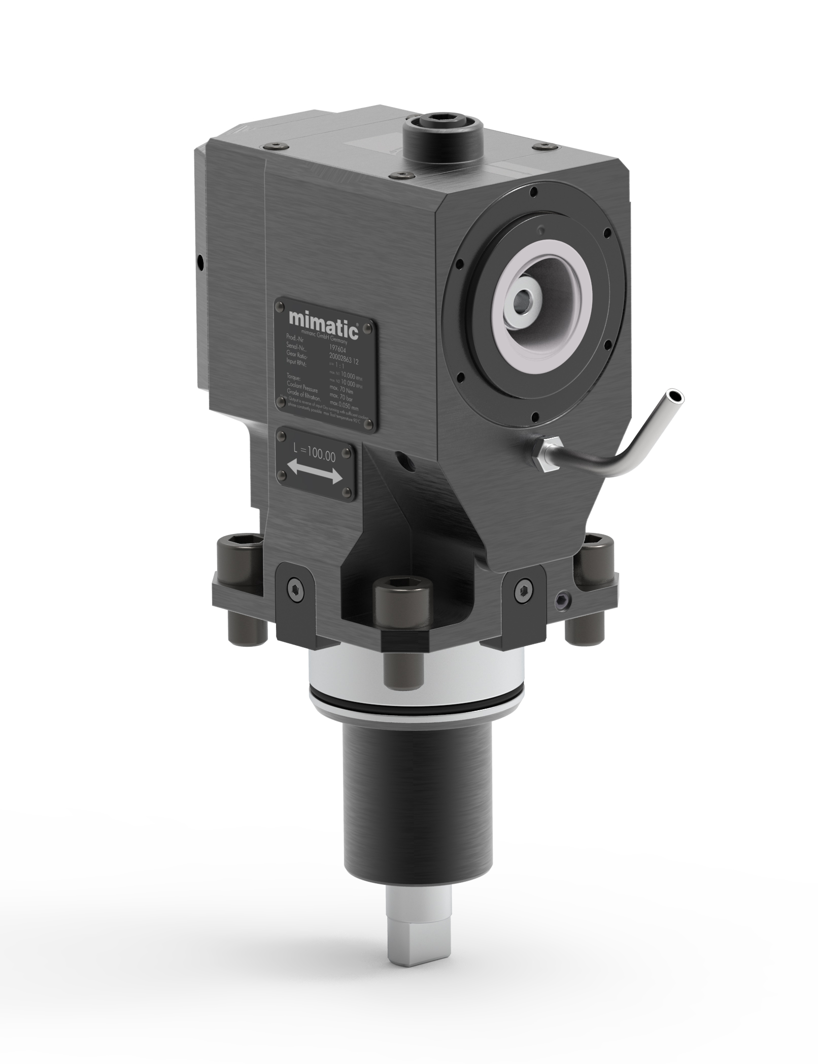 Angetriebenes Werkzeug BMT65 Winkel-Einheit 90° Angetriebenes Werkzeug BMT65 Winkel-Einheit 90°