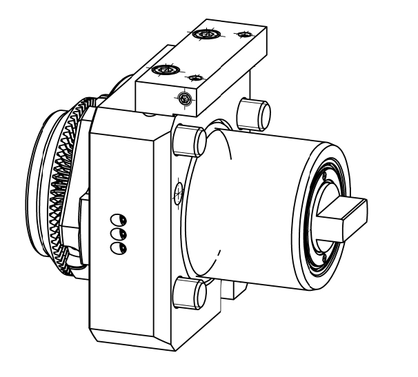 Angetriebenes Werkzeug BMT60 Gerade Einheit