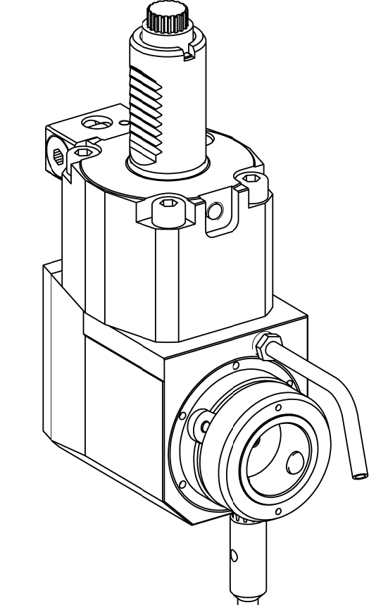 Angetriebenes Werkzeug VDI30 DIN5480
Winkel-Einheit 90° Angetriebenes Werkzeug VDI30 DIN5480
Winkel-Einheit 90°