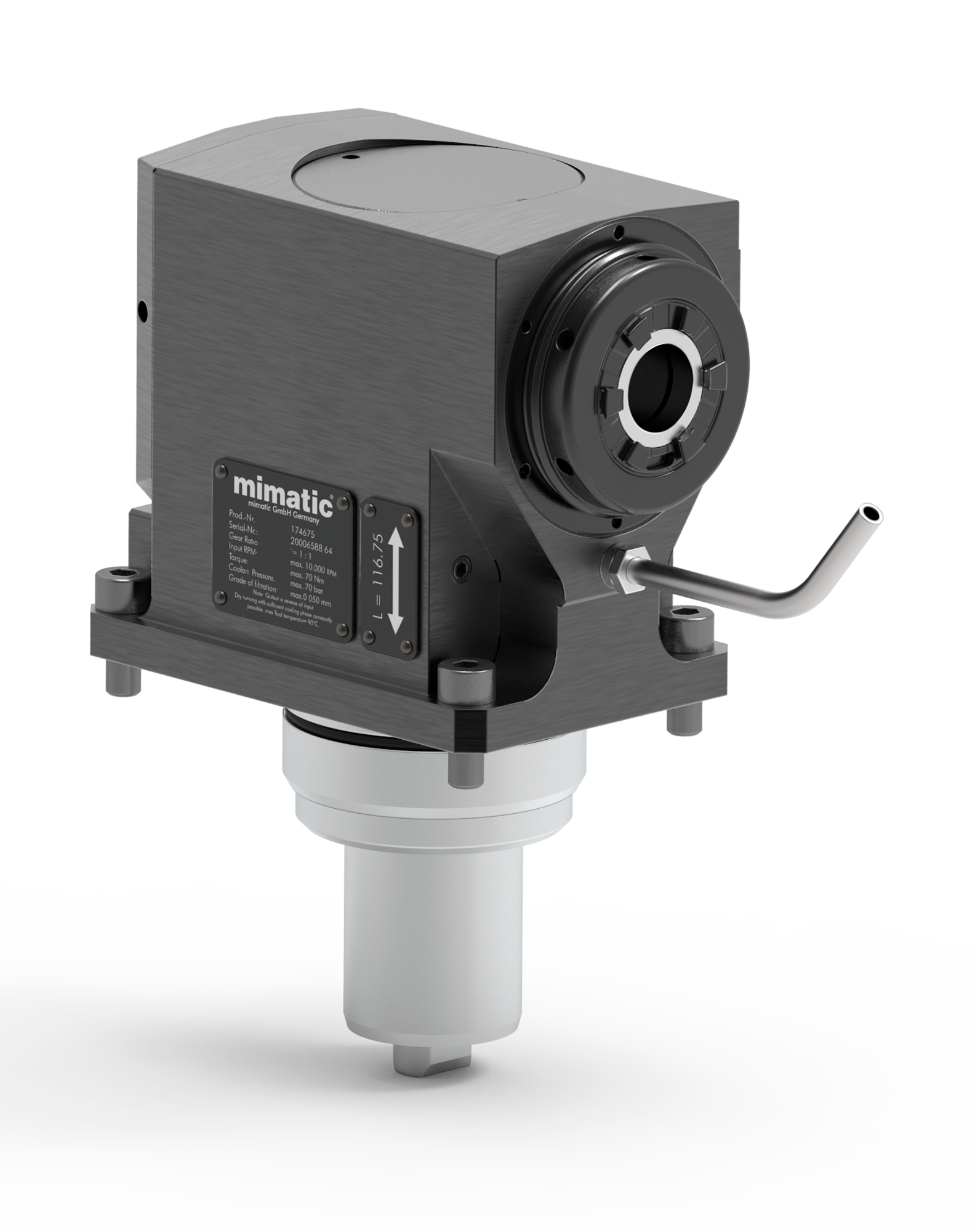 Angetriebenes Werkzeug BMT68 Winkel-Einheit 90° Angetriebenes Werkzeug BMT68 Winkel-Einheit 90°