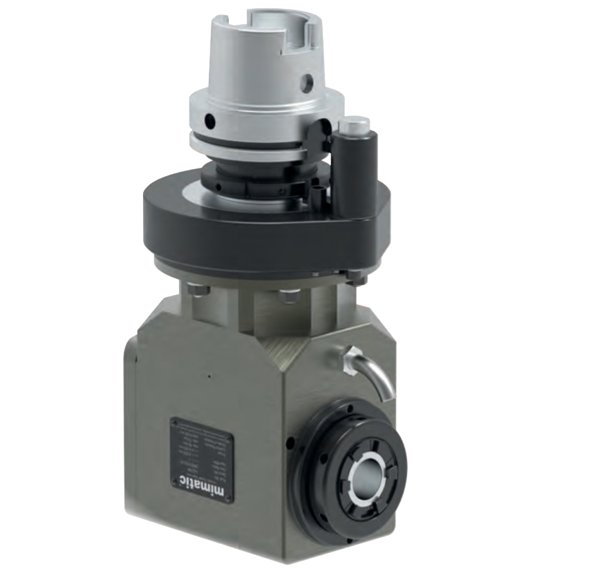 Winkelkopf 90°, HSK100, Drehmomentabstützung nach ISO9524 Winkelkopf 90°, HSK100, Drehmomentabstützung nach ISO9524