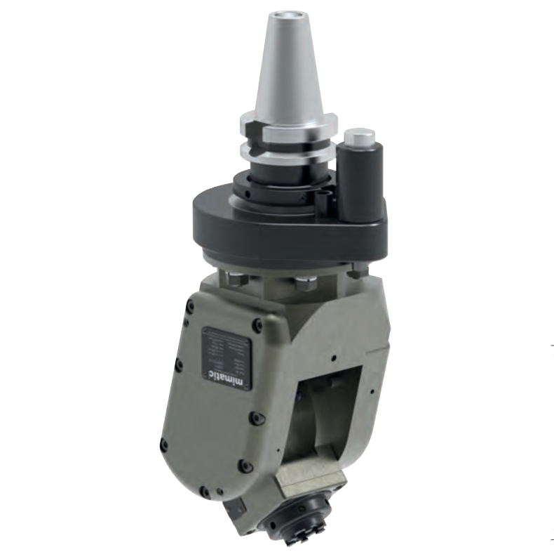 Winkelschwenkeinheit 0-98°, BT40, Drehmomentabstützung nach ISO9524 Winkelschwenkeinheit 0-98°, BT40, Drehmomentabstützung nach ISO9524