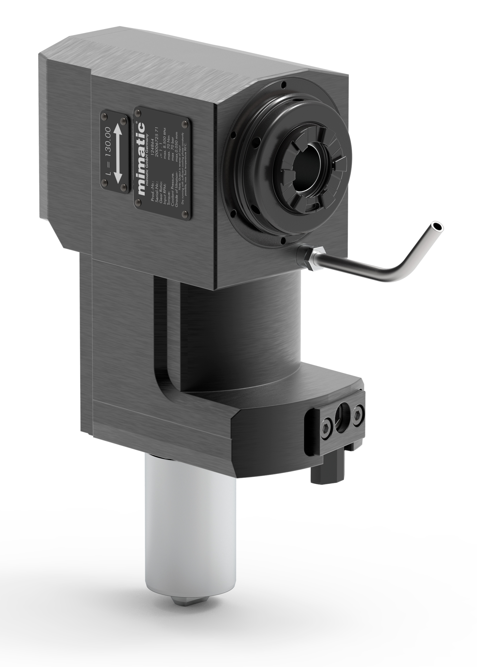 Angetriebenes Werkzeug VDI40 Winkel-Einheit 90° Angetriebenes Werkzeug VDI40 Winkel-Einheit 90°