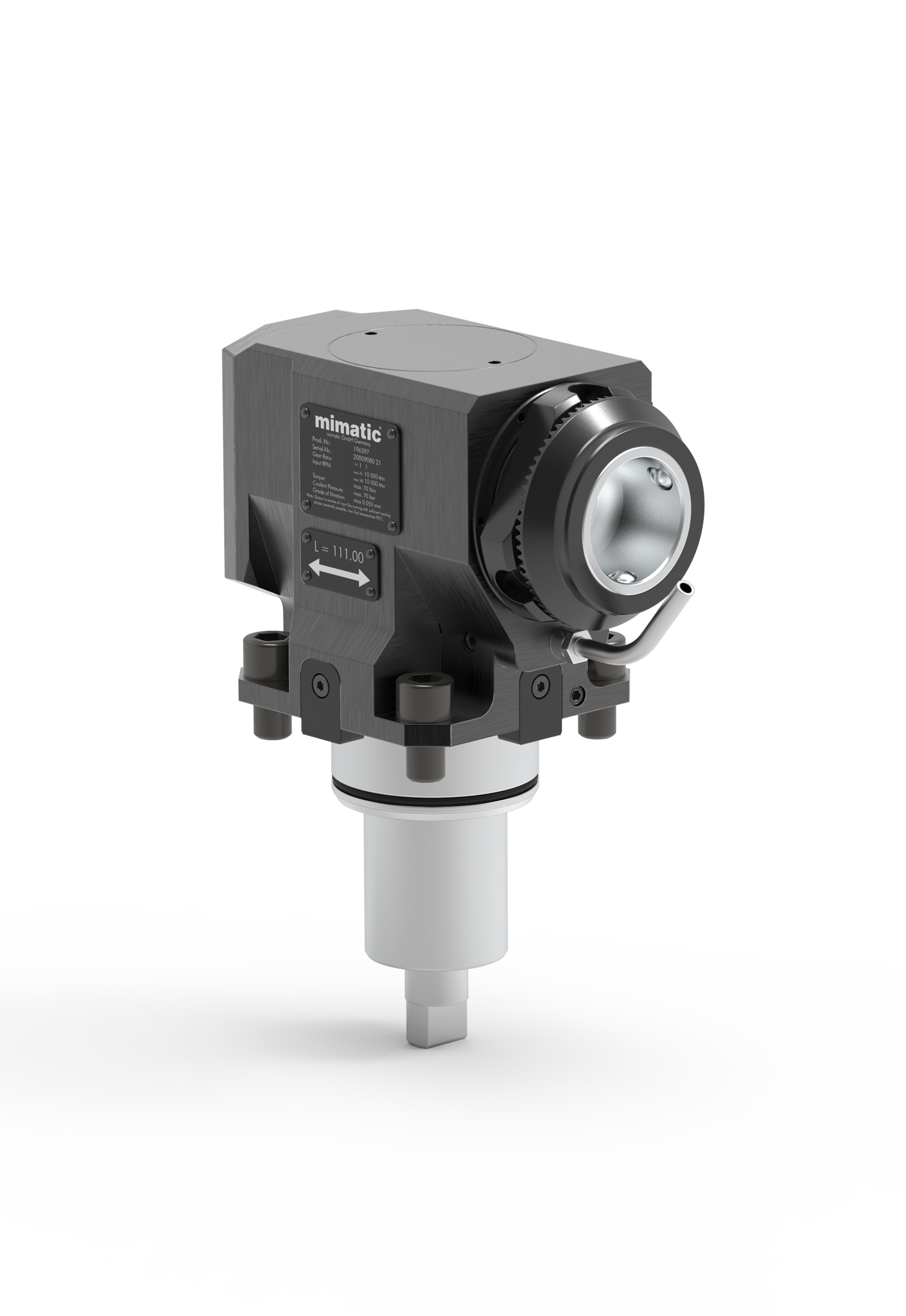 Angetriebenes Werkzeug BMT65 Winkel-Einheit 90° Angetriebenes Werkzeug BMT65 Winkel-Einheit 90°