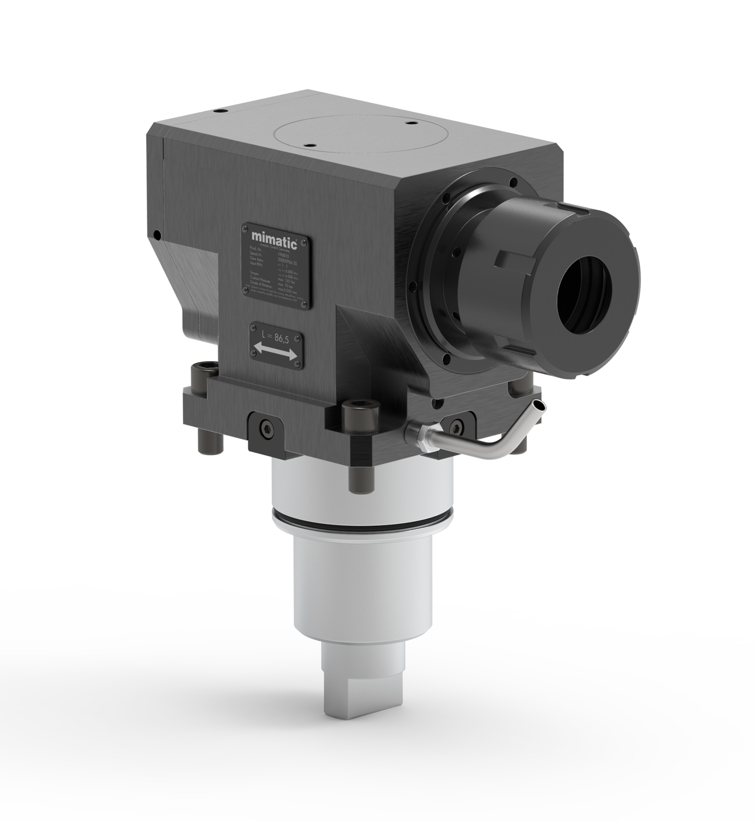 Angetriebenes Werkzeug BMT85 Winkel-Einheit 90° Angetriebenes Werkzeug BMT85 Winkel-Einheit 90°