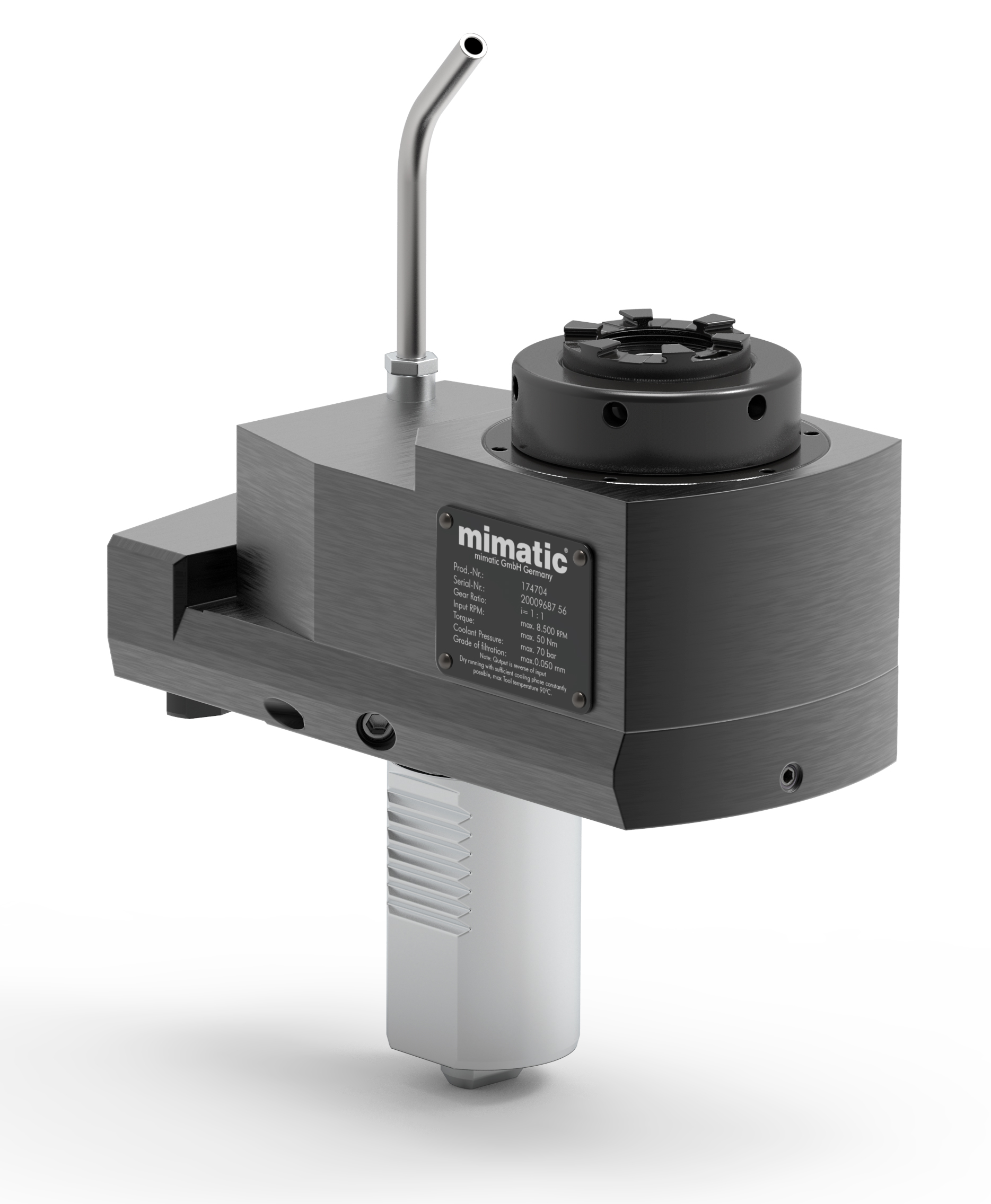 Angetriebenes Werkzeug VDI40 Gerade Einheit, versetzt für Gegenspindel Angetriebenes Werkzeug VDI40 Gerade Einheit, versetzt für Gegenspindel