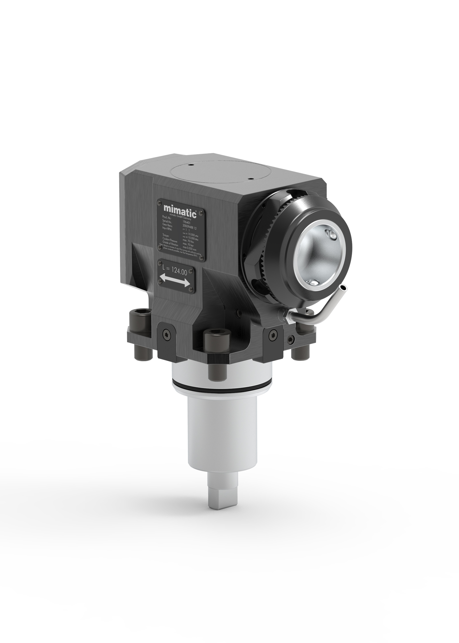 Angetriebenes Werkzeug BMT65 Winkel-Einheit 90° Angetriebenes Werkzeug BMT65 Winkel-Einheit 90°