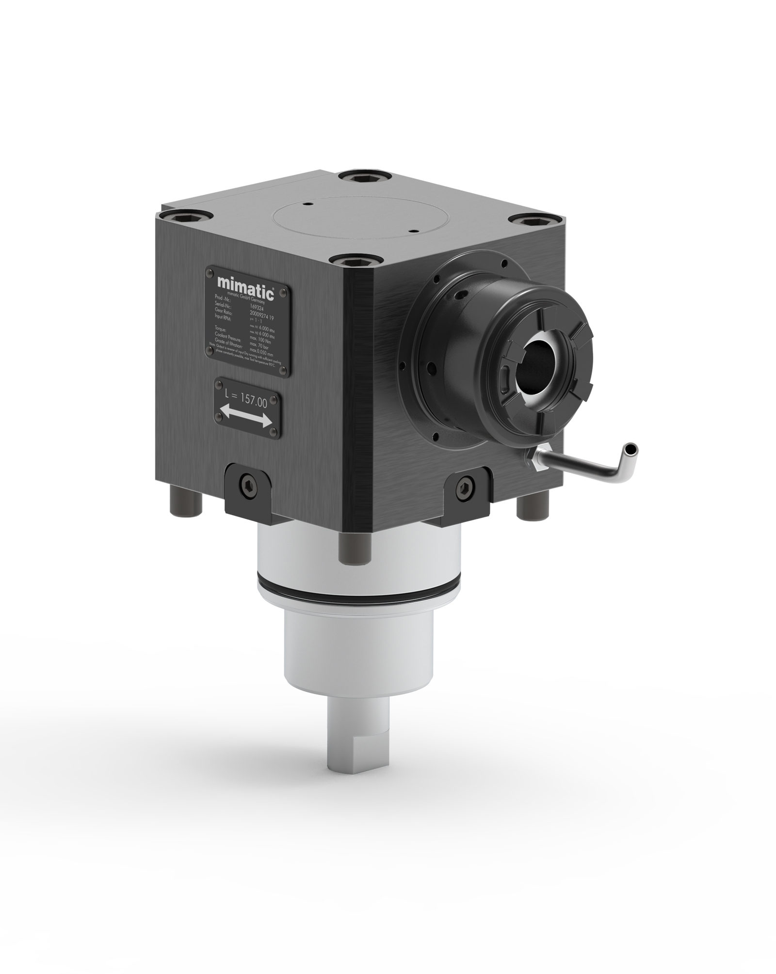 Angetriebenes Werkzeug BMT75 Winkel-Einheit 90° Angetriebenes Werkzeug BMT75 Winkel-Einheit 90°