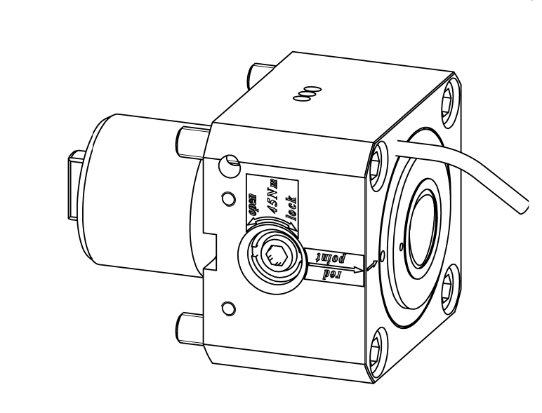 Angetriebenes Werkzeug BMT60 Gerade Einheit