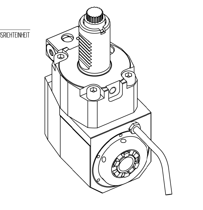 Angetriebenes Werkzeug VDI30 DIN5480
Winkel-Einheit 90° Angetriebenes Werkzeug VDI30 DIN5480
Winkel-Einheit 90°