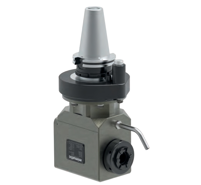 Winkelkopf 90°, CAT50, Drehmomentabstützung nach ISO9524 Winkelkopf 90°, CAT50, Drehmomentabstützung nach ISO9524