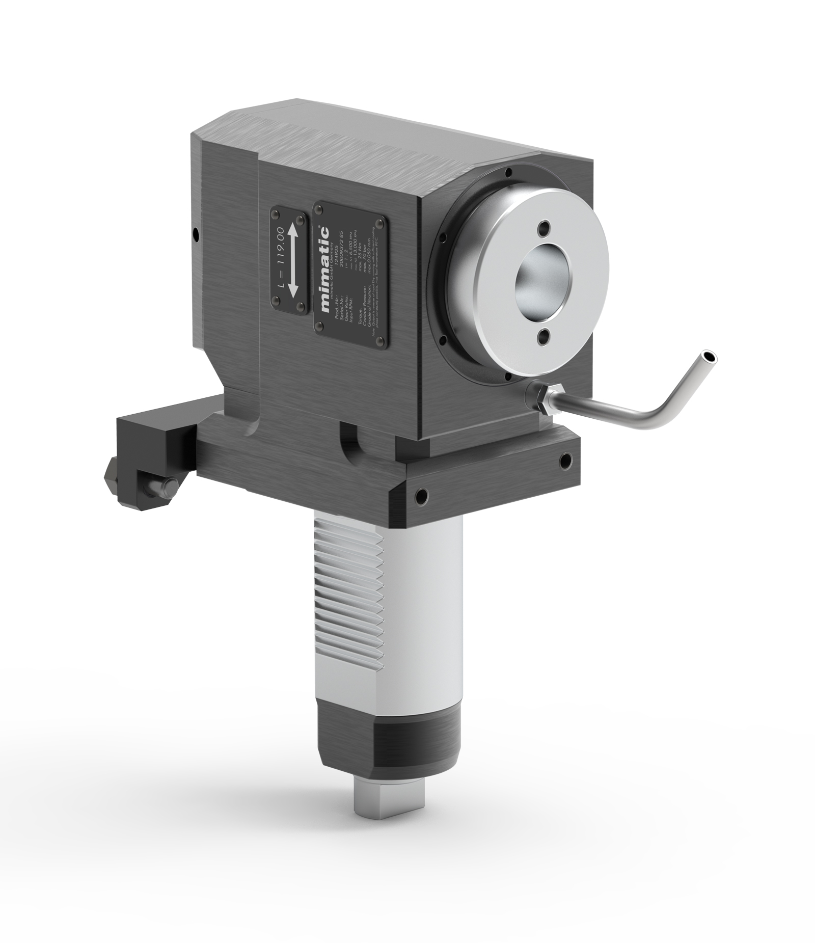 Angetriebenes Werkzeug VDI50 Winkel-Einheit 90° Angetriebenes Werkzeug VDI50 Winkel-Einheit 90°