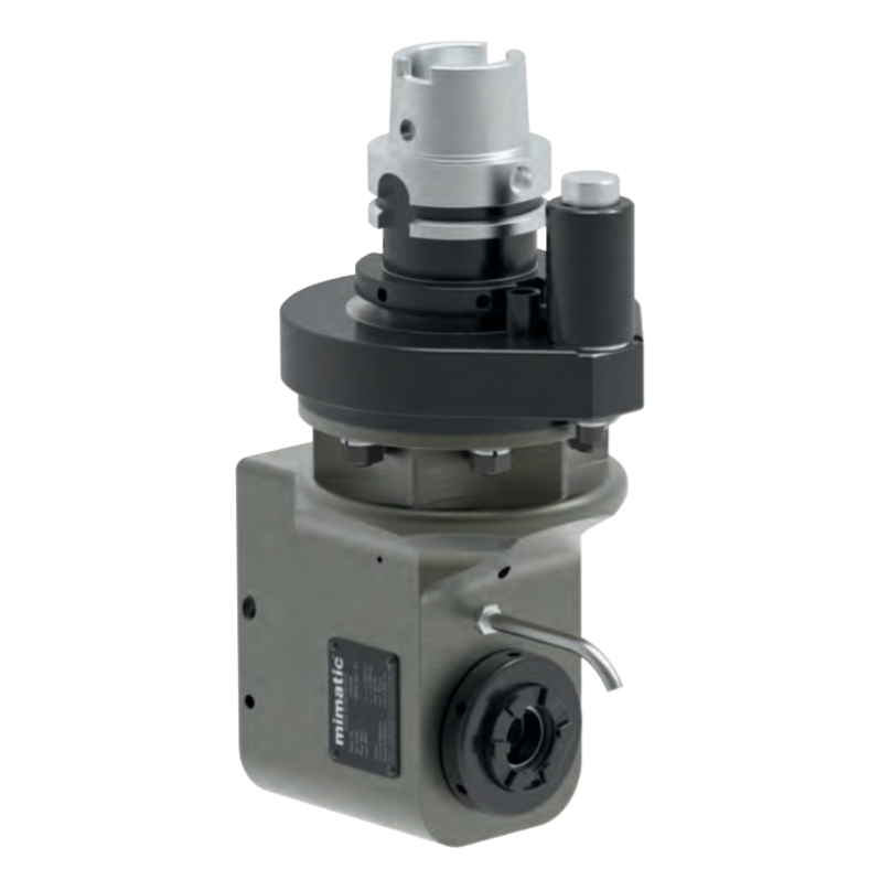 Winkelkopf 90°, zurückversetzt, HSK63, Drehmomentabstützung nach ISO9524 Winkelkopf 90°, zurückversetzt, HSK63, Drehmomentabstützung nach ISO9524