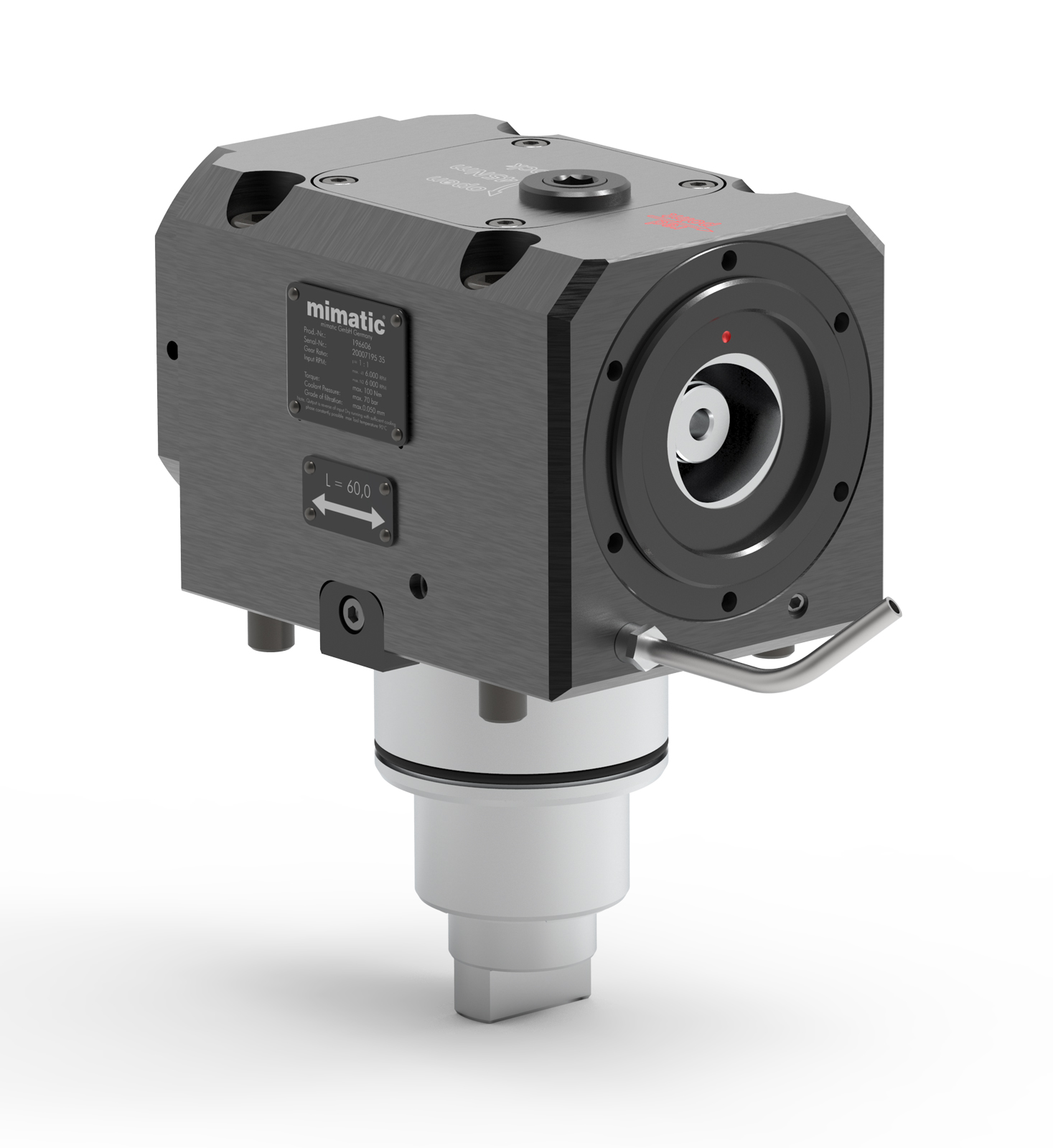 Angetriebenes Werkzeug BMT75 Winkel-Einheit 90° Angetriebenes Werkzeug BMT75 Winkel-Einheit 90°