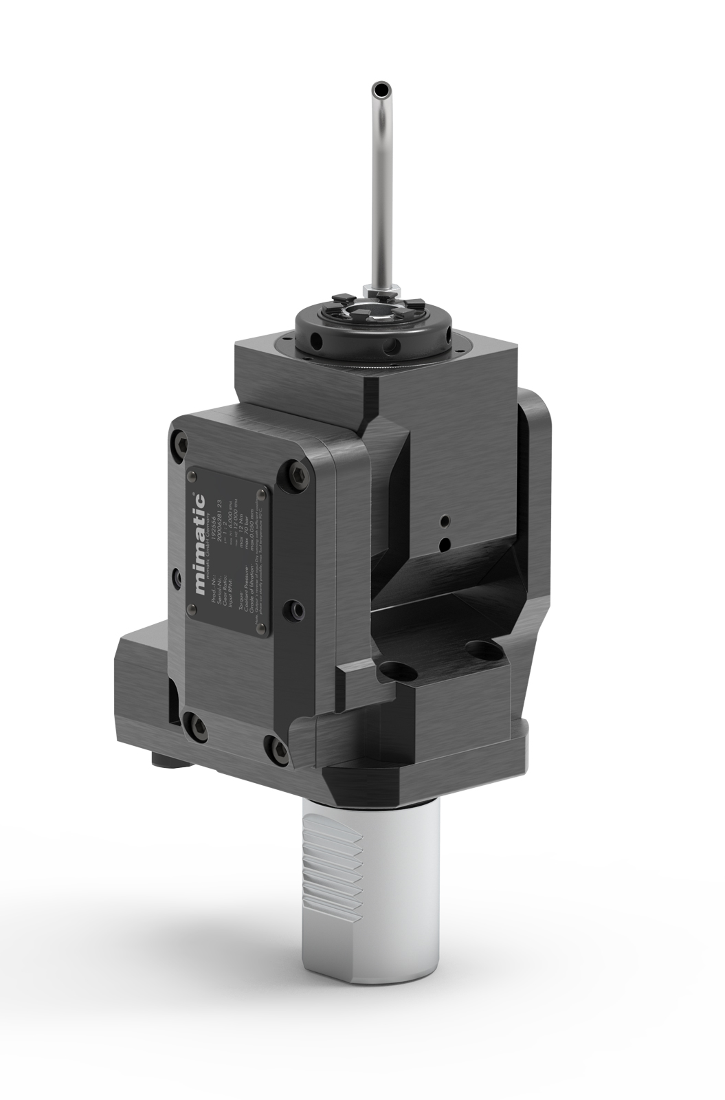 Angetriebenes Werkzeug VDI40 Winkelschwenkeinheit +/- 107° Angetriebenes Werkzeug VDI40 Winkelschwenkeinheit +/- 107°