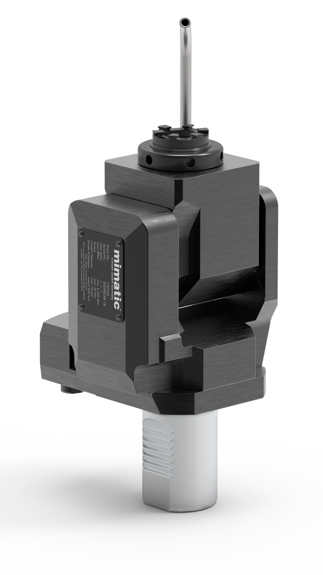 Angetriebenes Werkzeug VDI40 Winkelschwenkeinheit +/- 107° Angetriebenes Werkzeug VDI40 Winkelschwenkeinheit +/- 107°