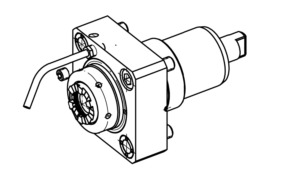 Angetriebenes Werkzeug BMT65 Gerade Einheit Angetriebenes Werkzeug BMT65 Gerade Einheit