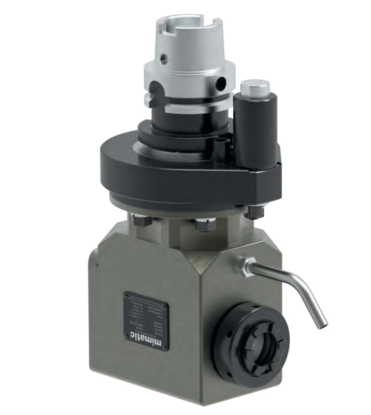 Winkelkopf 90°, HSK63, Drehmomentabstützung nach ISO9524 Winkelkopf 90°, HSK63, Drehmomentabstützung nach ISO9524