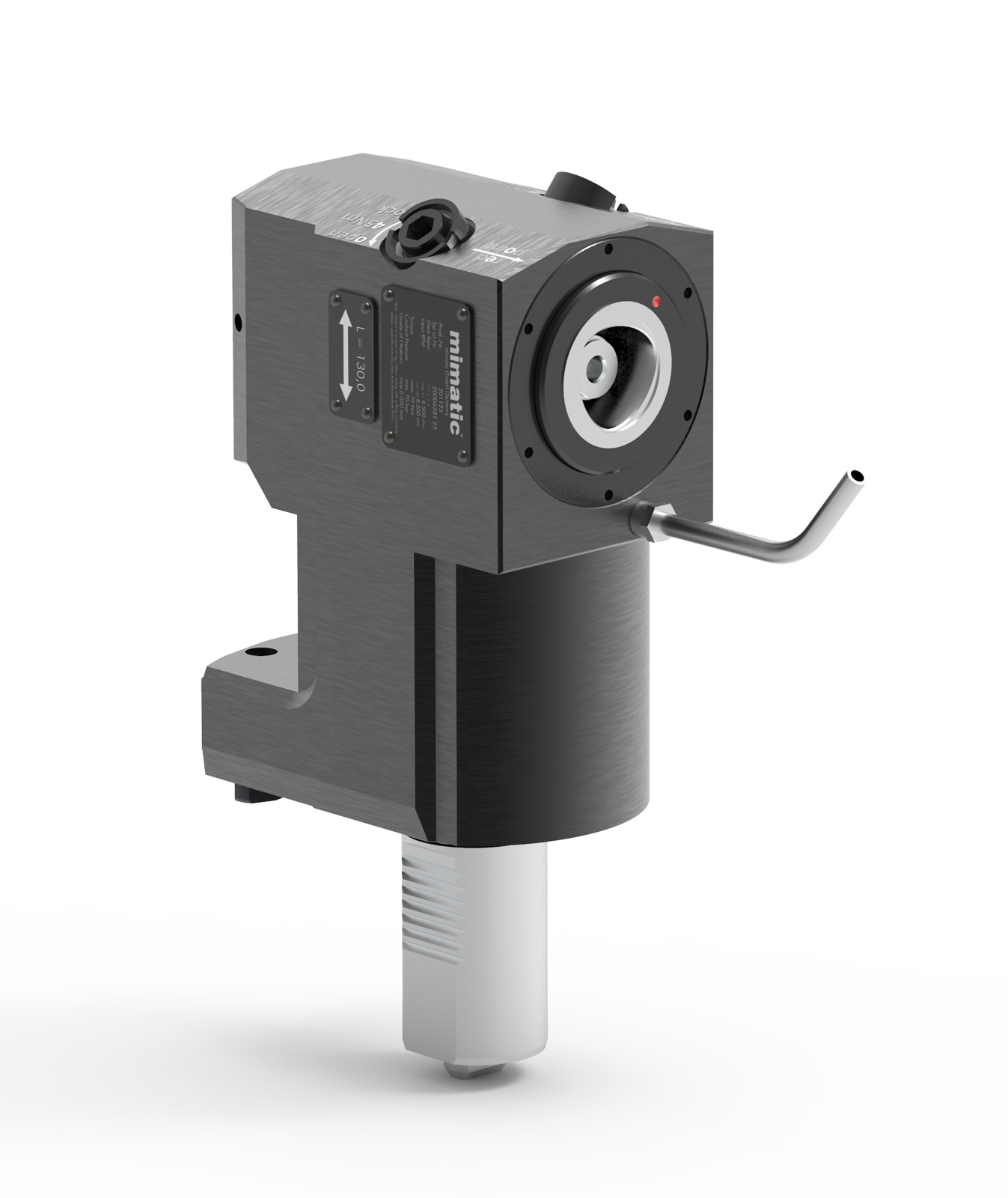 Angetriebenes Werkzeug VDI40 Winkel-Einheit 90° für Gegenspindel Angetriebenes Werkzeug VDI40 Winkel-Einheit 90° für Gegenspindel