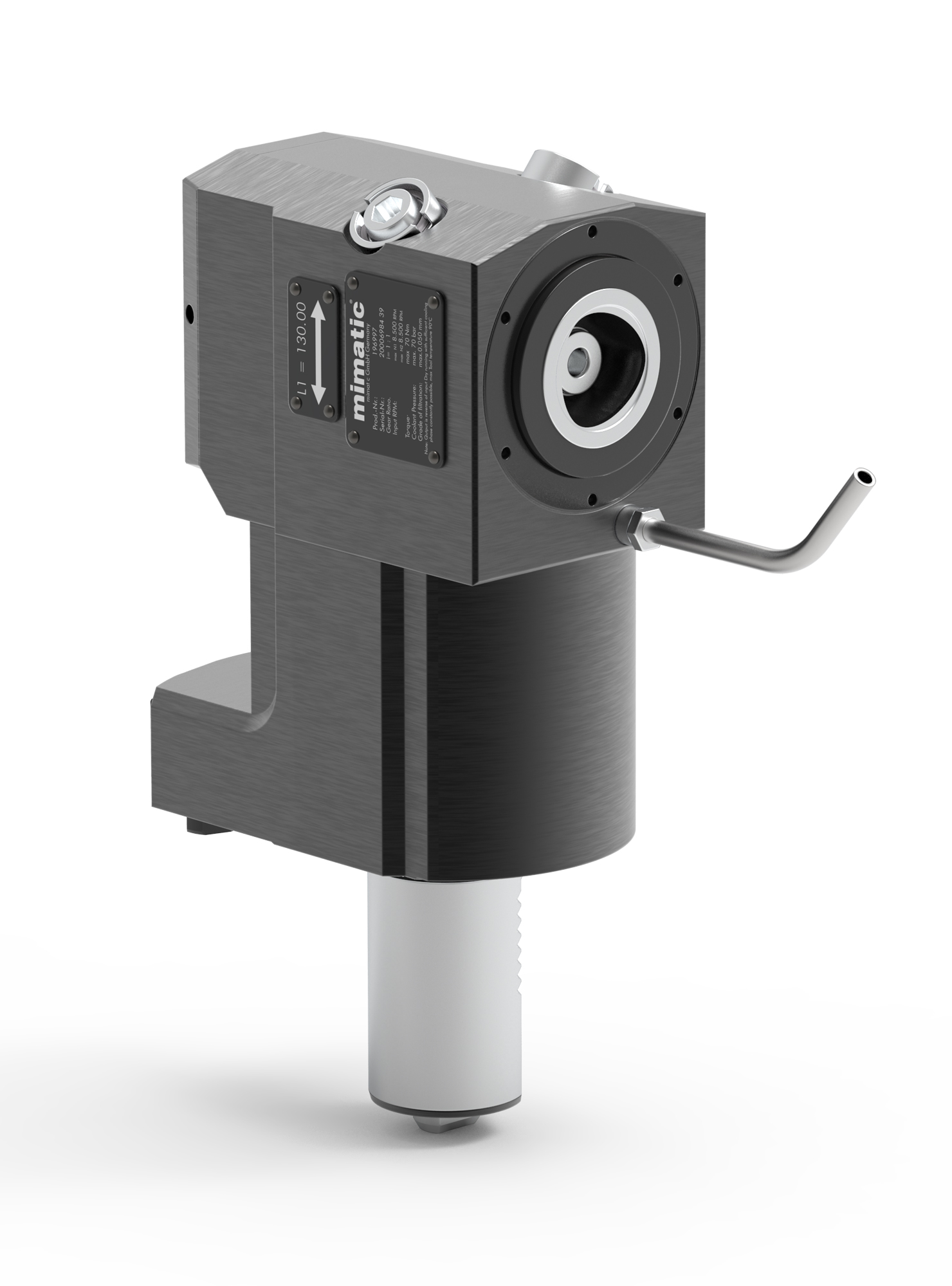 Angetriebenes Werkzeug VDI40 Winkel-Einheit 90° Angetriebenes Werkzeug VDI40 Winkel-Einheit 90°