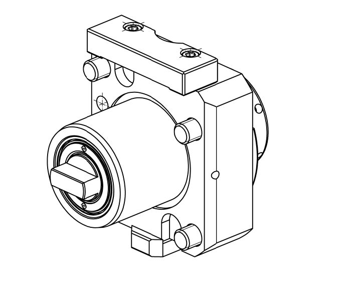 Angetriebenes Werkzeug BMT60 Gerade Einheit
