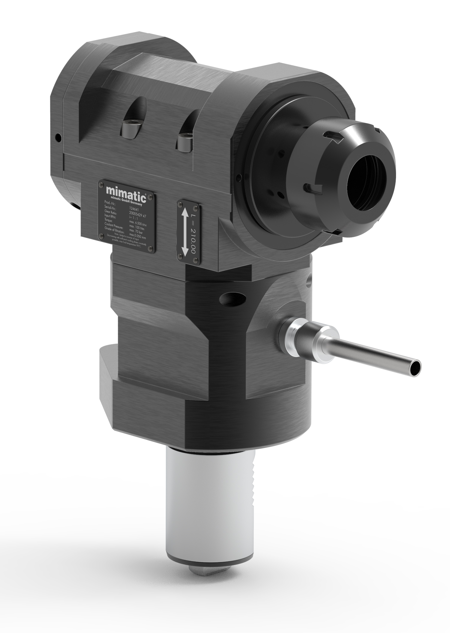 Angetriebenes Werkzeug VDI50 Winkel-Einheit 90° Angetriebenes Werkzeug VDI50 Winkel-Einheit 90°