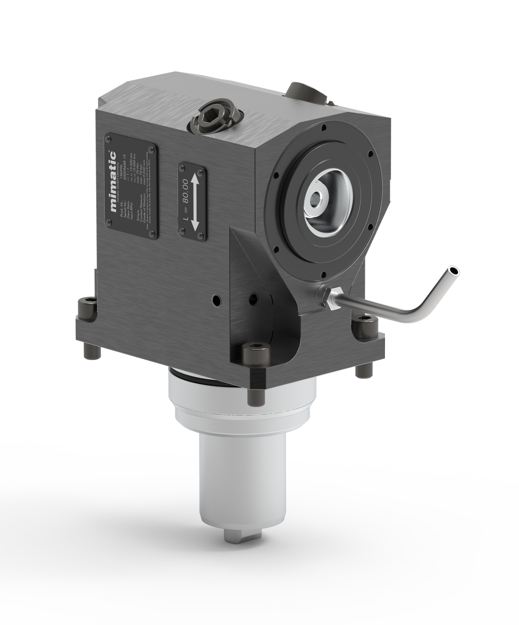 Angetriebenes Werkzeug BMT68 Winkel-Einheit 90° Angetriebenes Werkzeug BMT68 Winkel-Einheit 90°