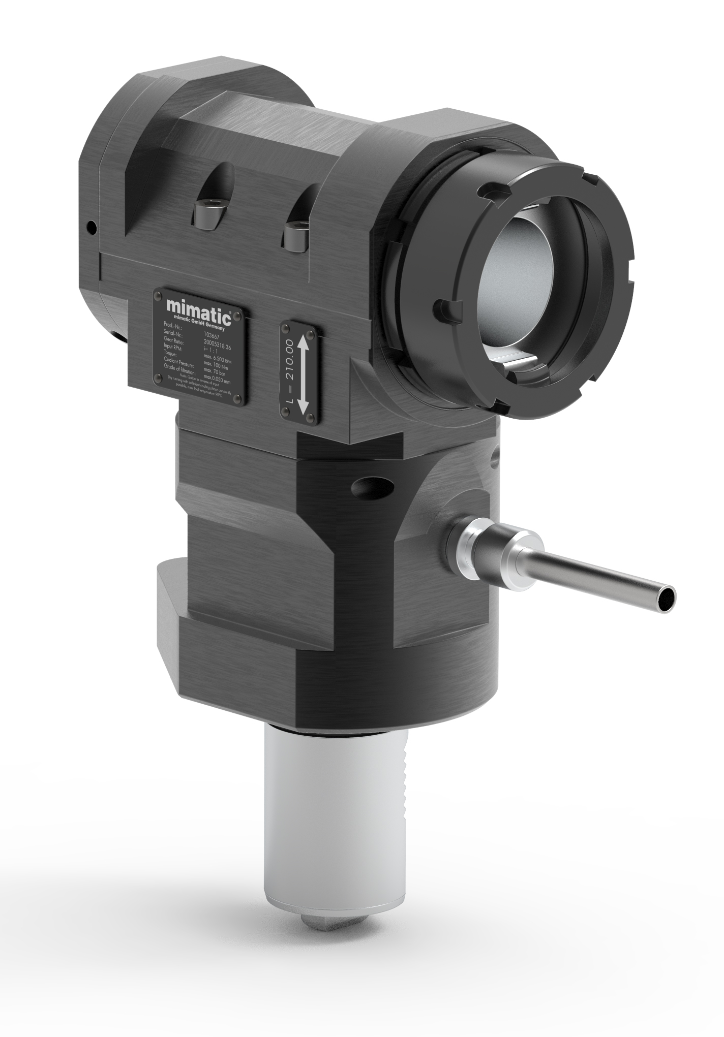 Angetriebenes Werkzeug VDI50 Winkel-Einheit 90° Angetriebenes Werkzeug VDI50 Winkel-Einheit 90°