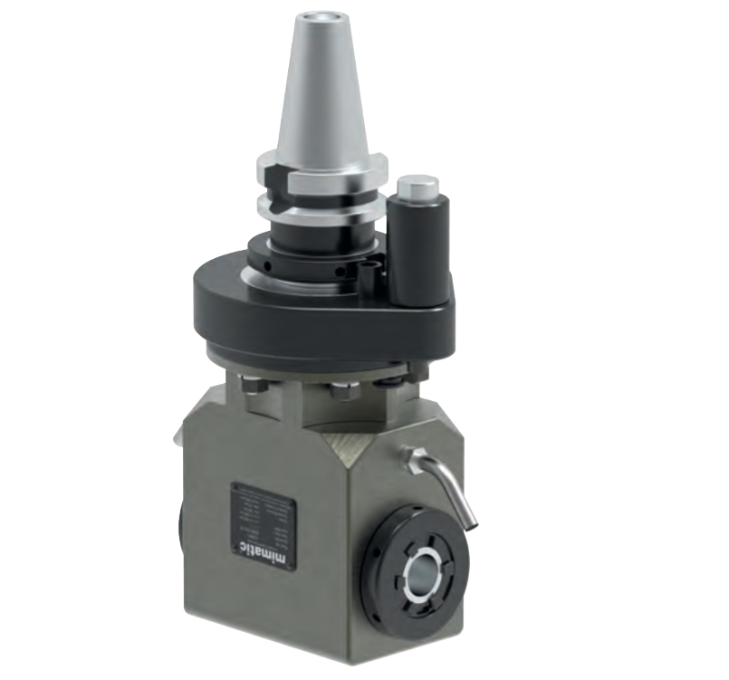 Doppel-Winkelkopf 90°, BT40, Drehmomentabstützung nach ISO9524 Doppel-Winkelkopf 90°, BT40, Drehmomentabstützung nach ISO9524