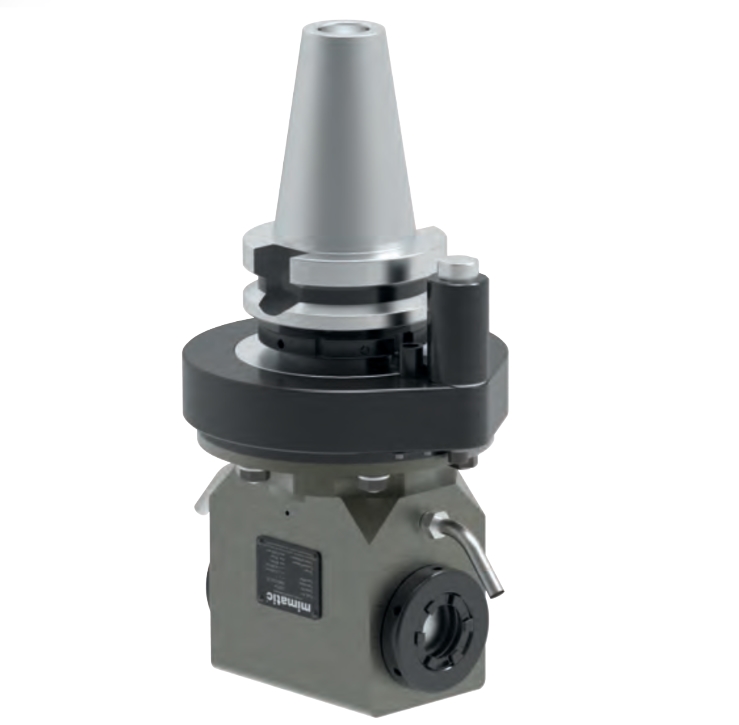 Doppel-Winkelkopf 90°, BT50, Drehmomentabstützung nach ISO9524