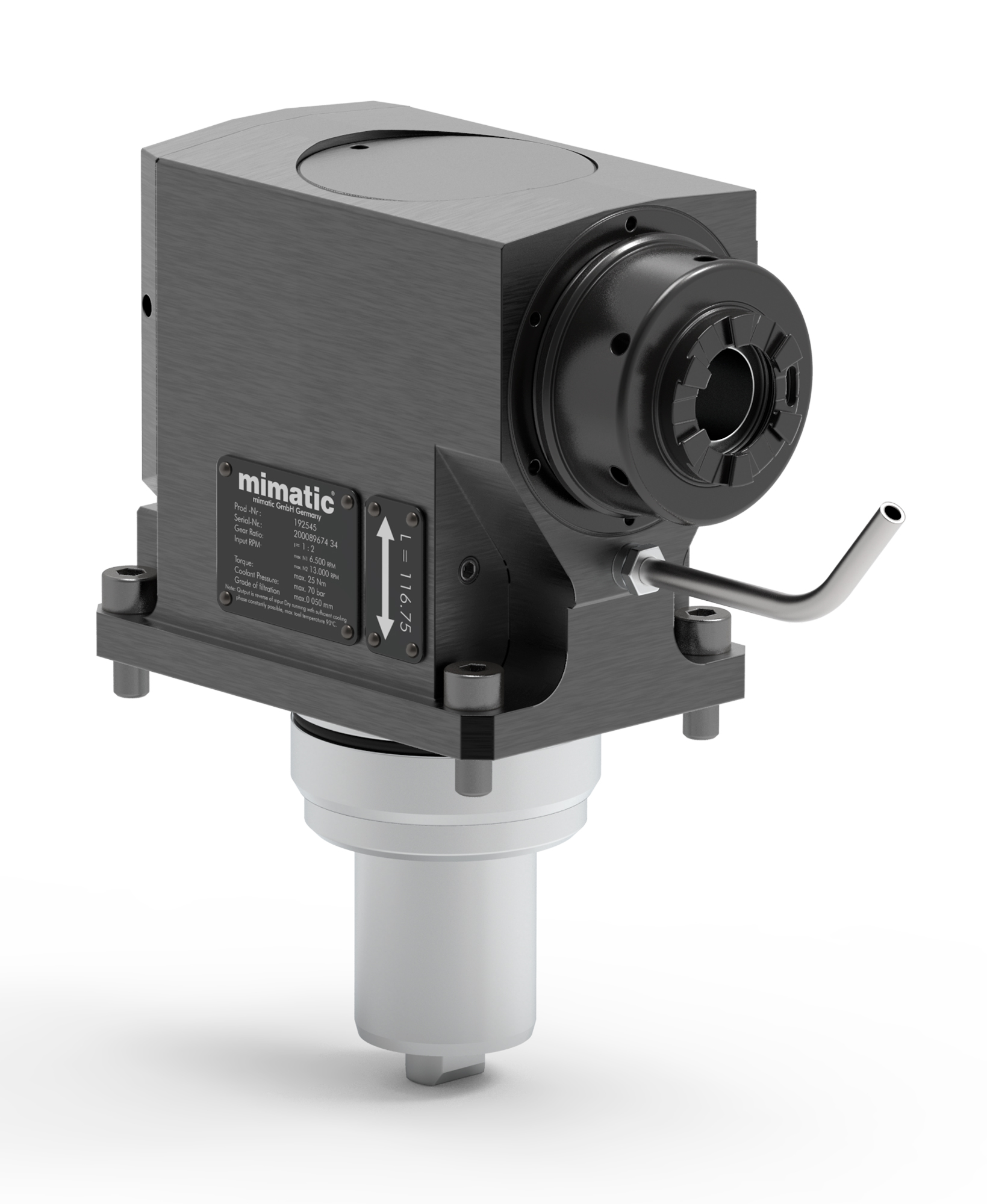 Angetriebenes Werkzeug BMT68 Winkel-Einheit 90° Angetriebenes Werkzeug BMT68 Winkel-Einheit 90°