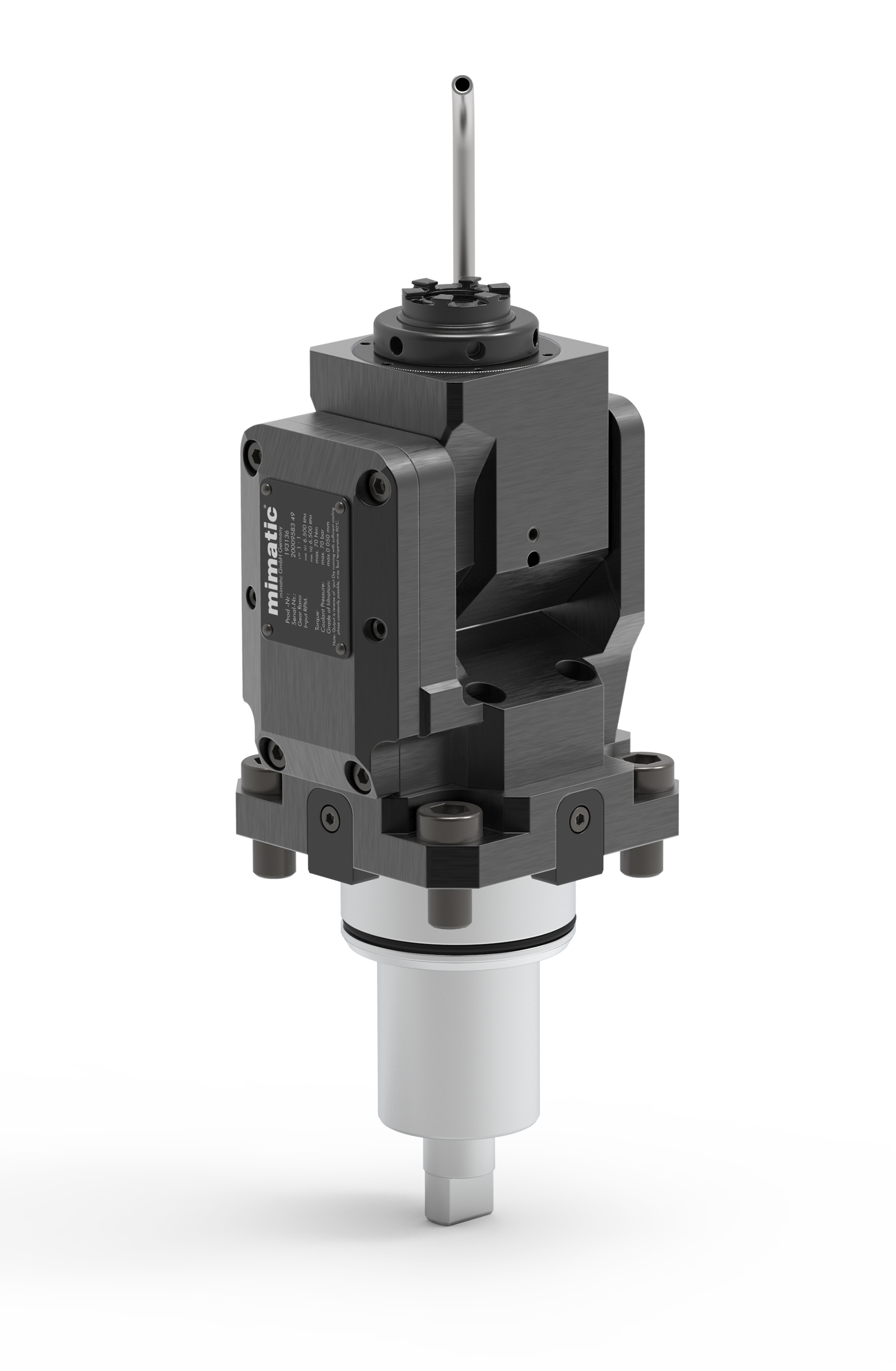 Angetriebenes Werkzeug BMT65 Winkelschwenkeinheit +/- 107° Angetriebenes Werkzeug BMT65 Winkelschwenkeinheit +/- 107°