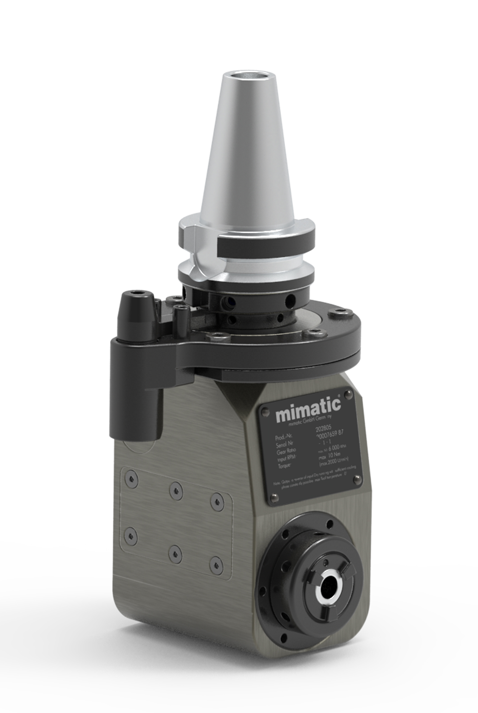 Winkelkopf 90°, BT30, für FANUC Robodrill