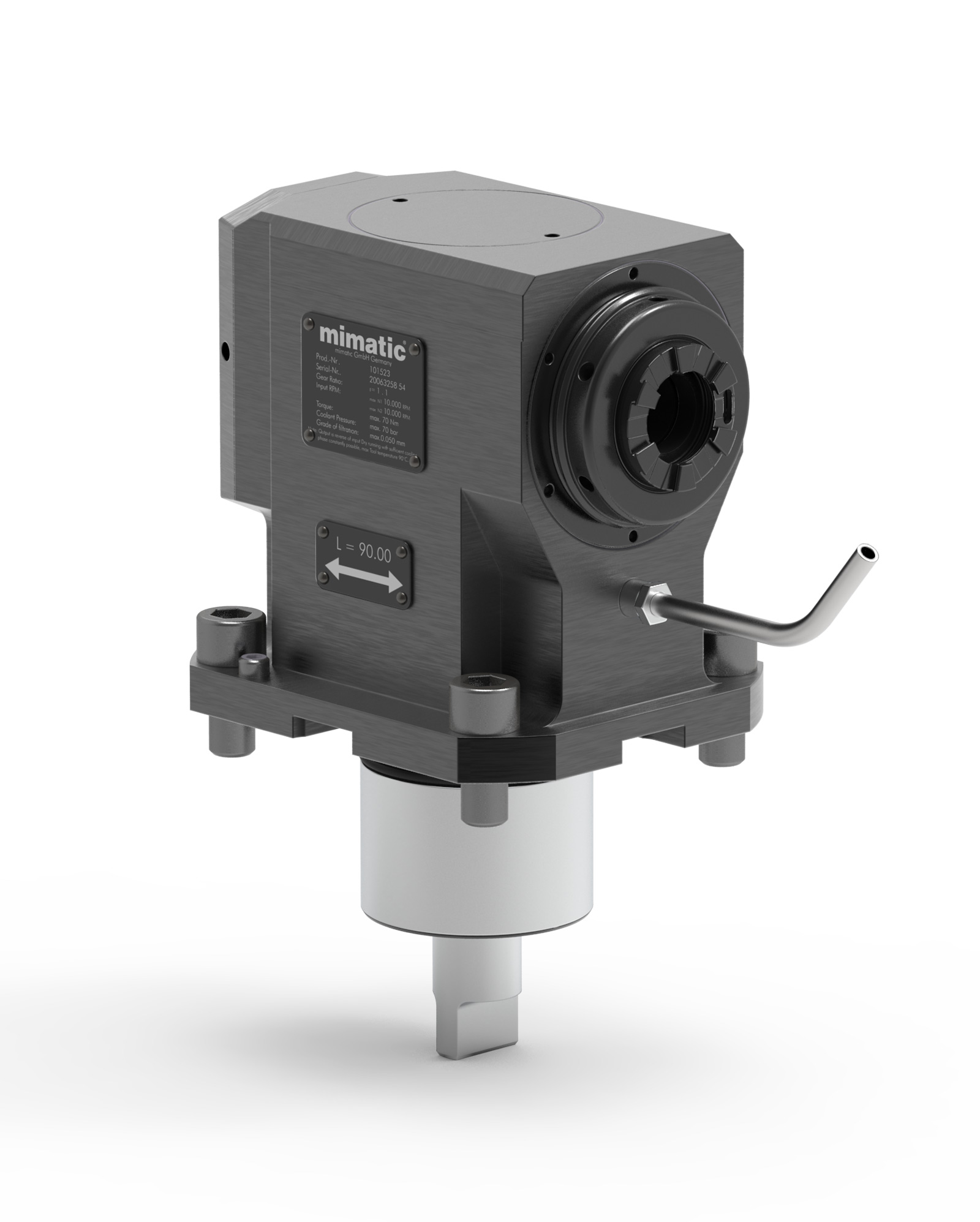 Angetriebenes Werkzeug BMT60 Winkel-Einheit 90° Angetriebenes Werkzeug BMT60 Winkel-Einheit 90°