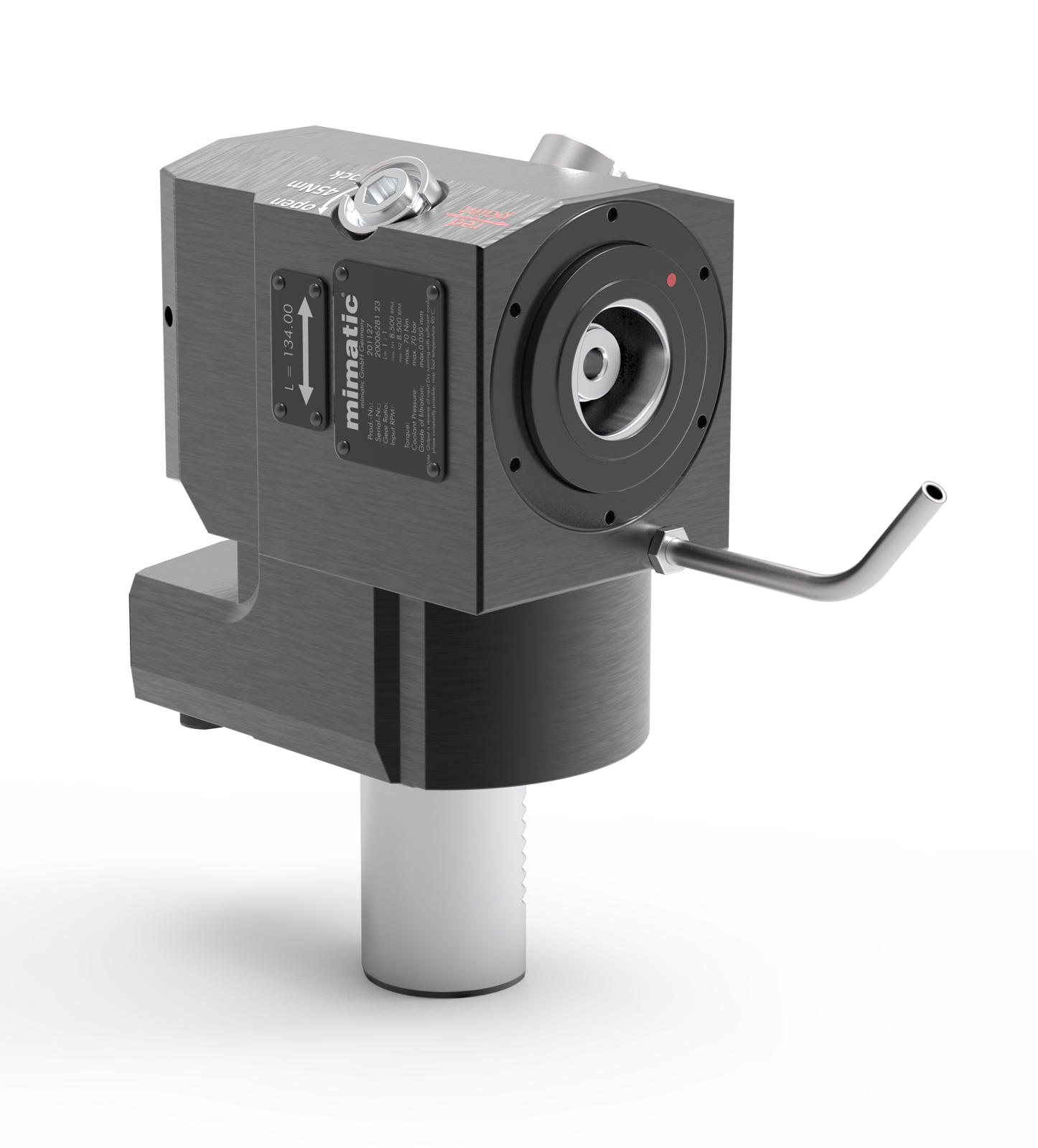 Angetriebenes Werkzeug VDI40 Winkel-Einheit 90° Angetriebenes Werkzeug VDI40 Winkel-Einheit 90°