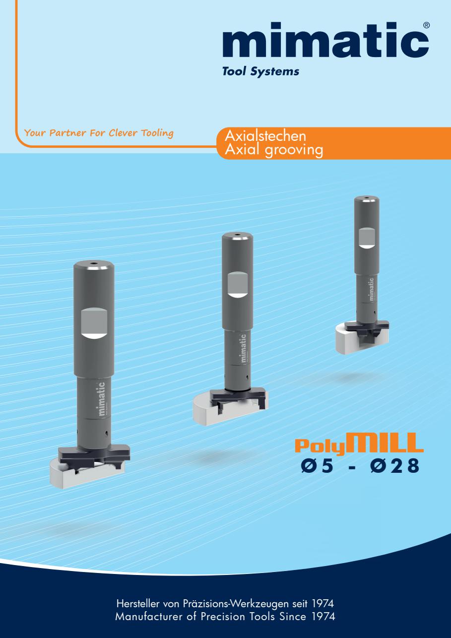 mimatic PolyMILL Axial Cutting