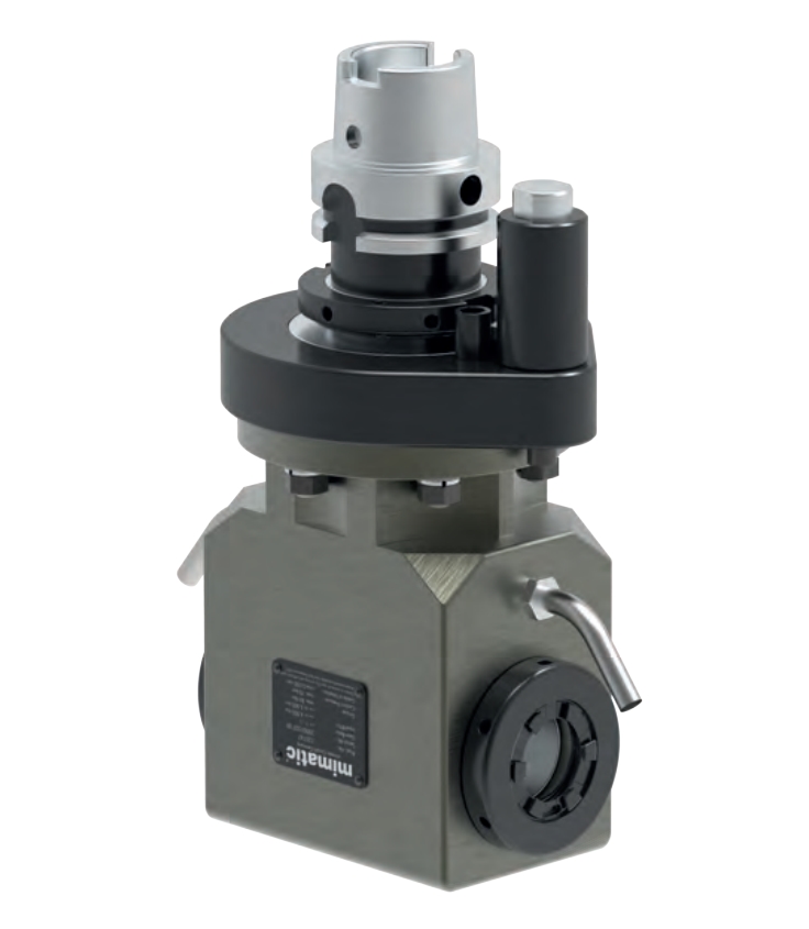 Doppel-Winkelkopf 90°, HSK63, Drehmomentabstützung nach ISO9524 Doppel-Winkelkopf 90°, HSK63, Drehmomentabstützung nach ISO9524